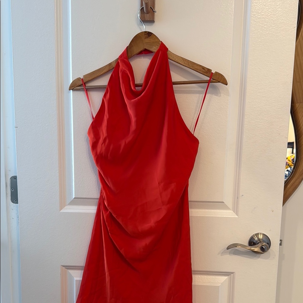 Aritzia Scarlet Backless Dress